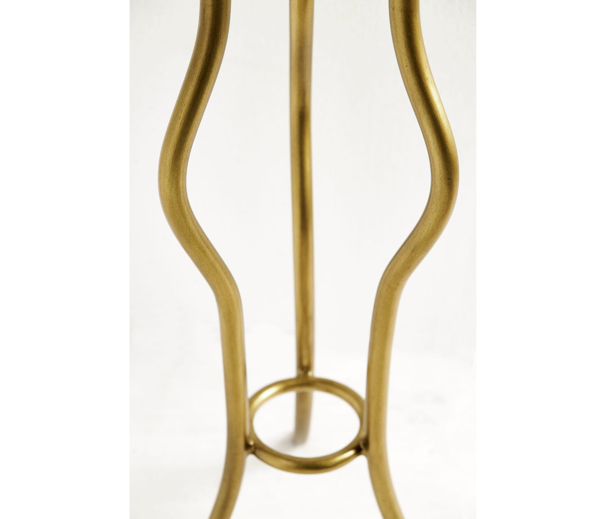 Round Accent Table Contemporary – Gilded