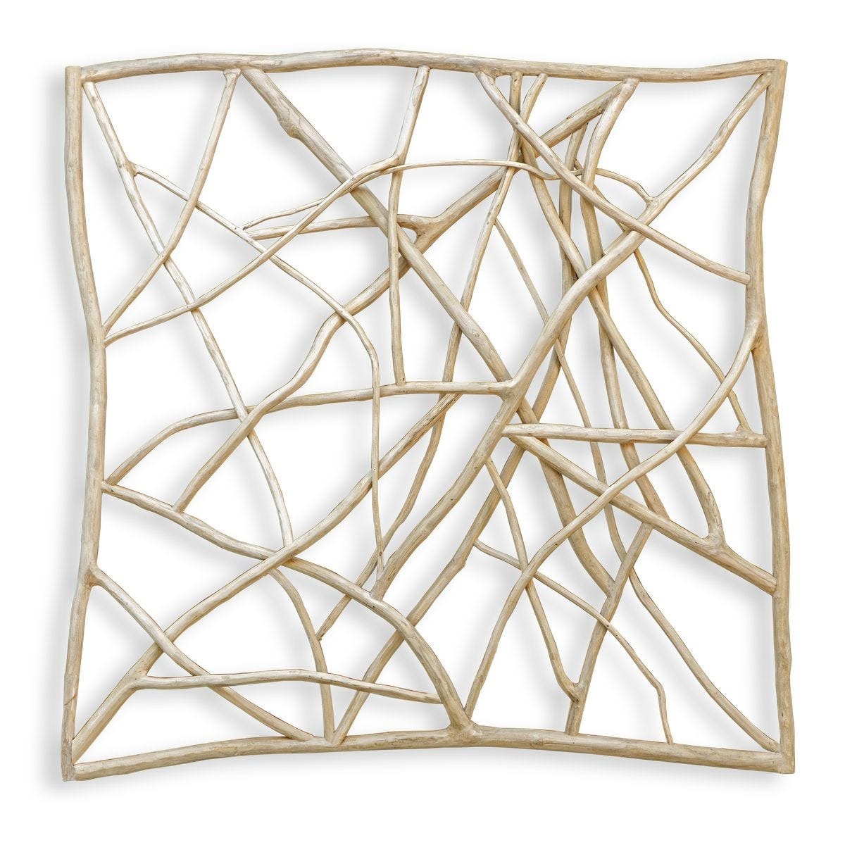 Tangled Up Outdoor Teak Wall Décor