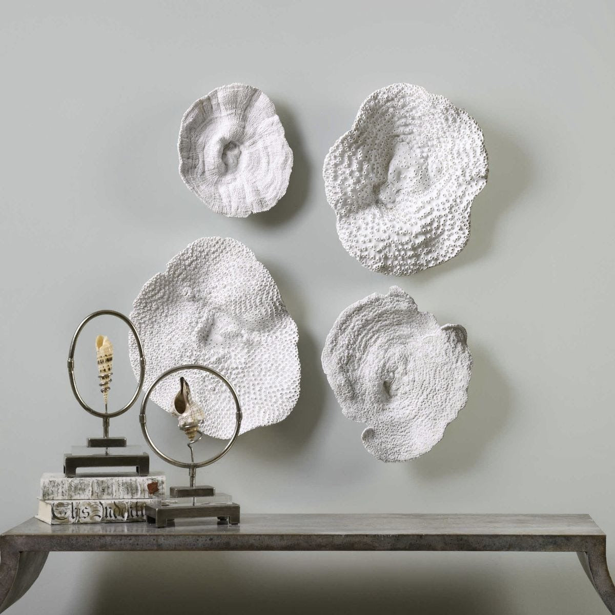 Sea Coral Wall Art – Set of 4
