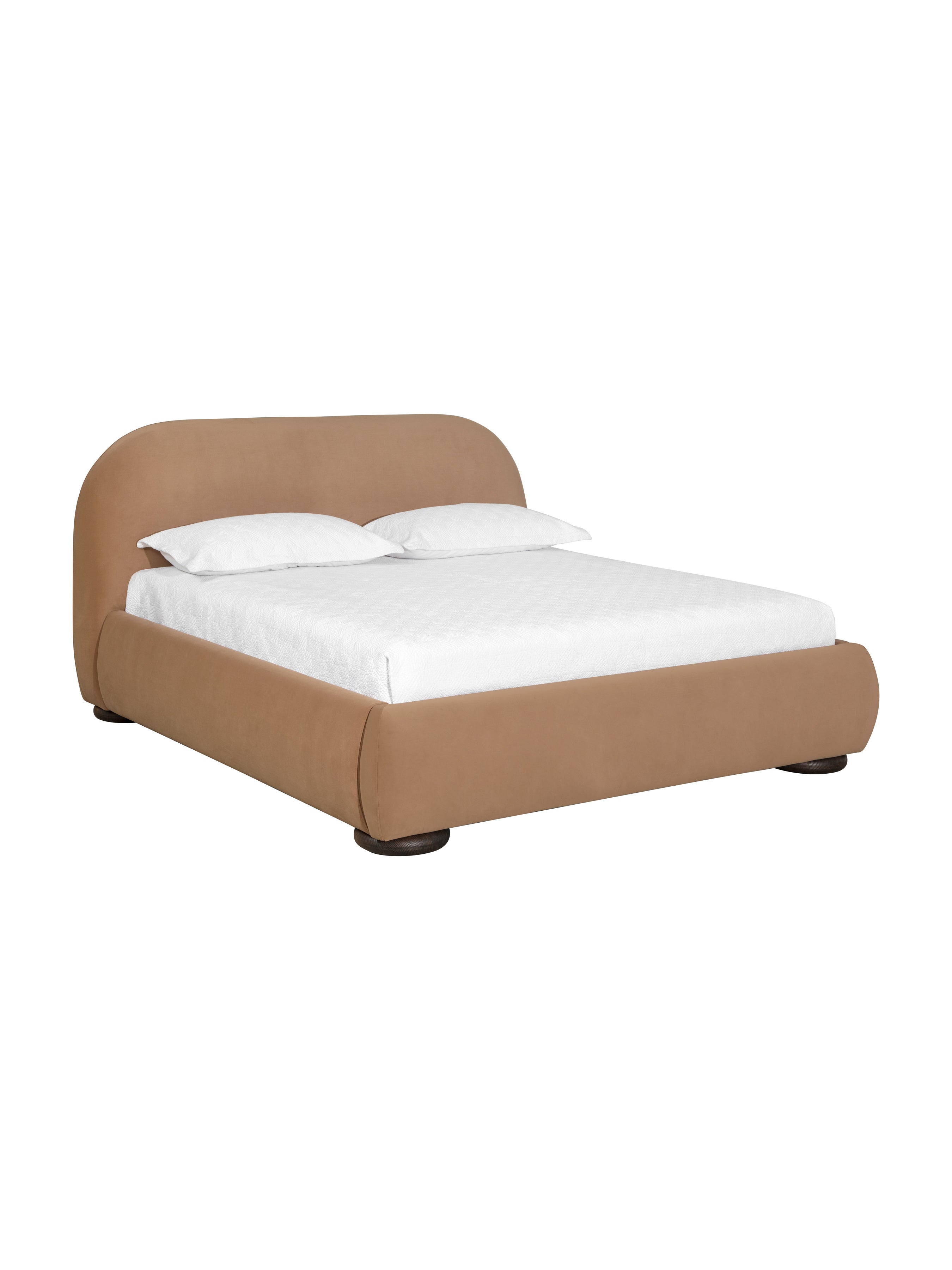 Marin King Bed Camel