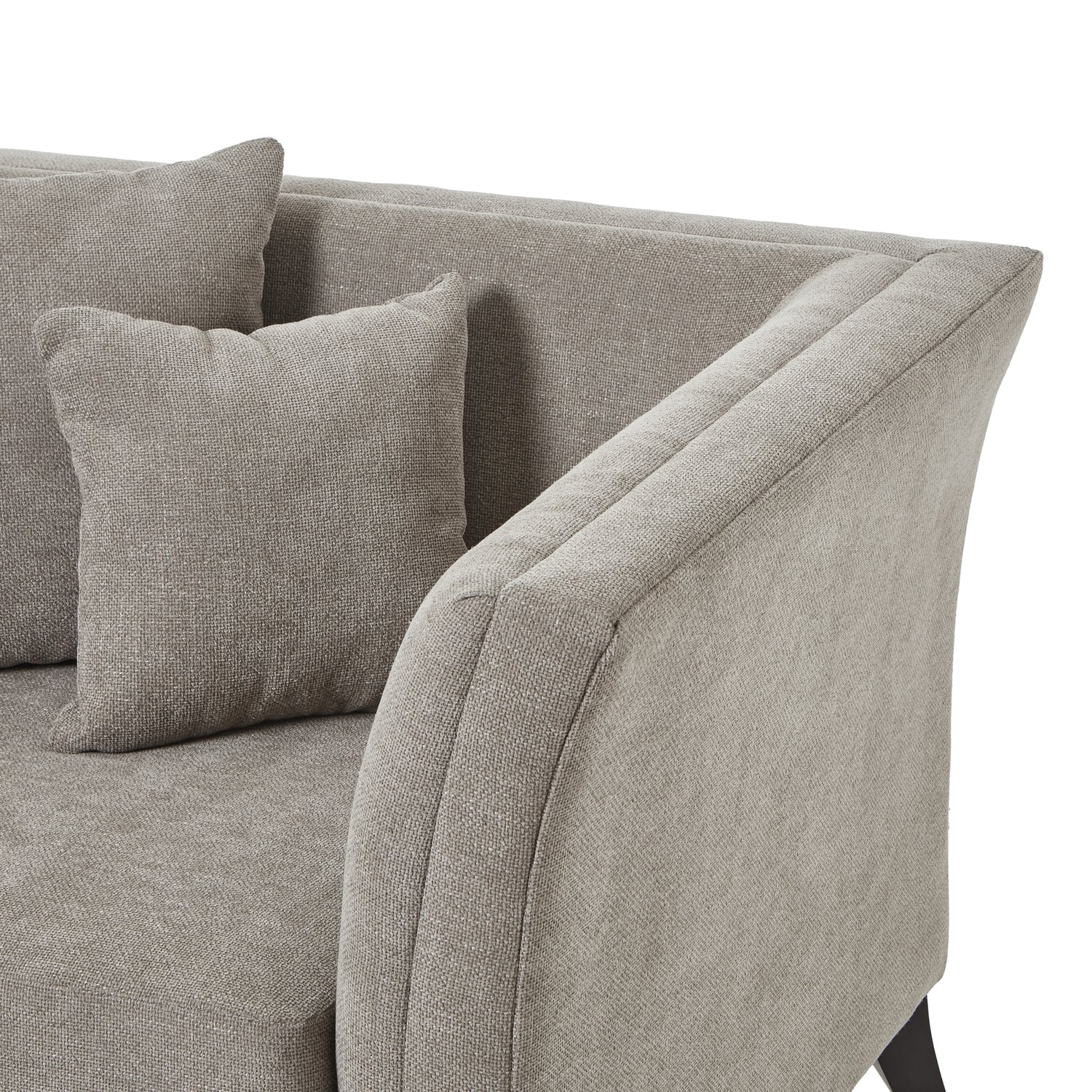 Vesper Taupe Snuggle Chair