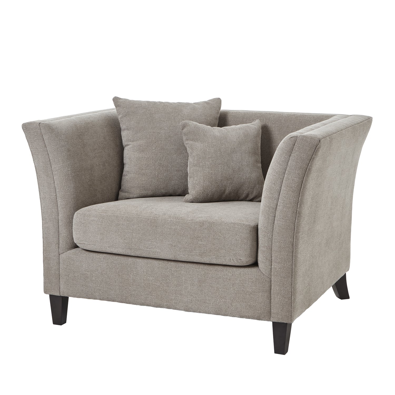Vesper Taupe Snuggle Chair