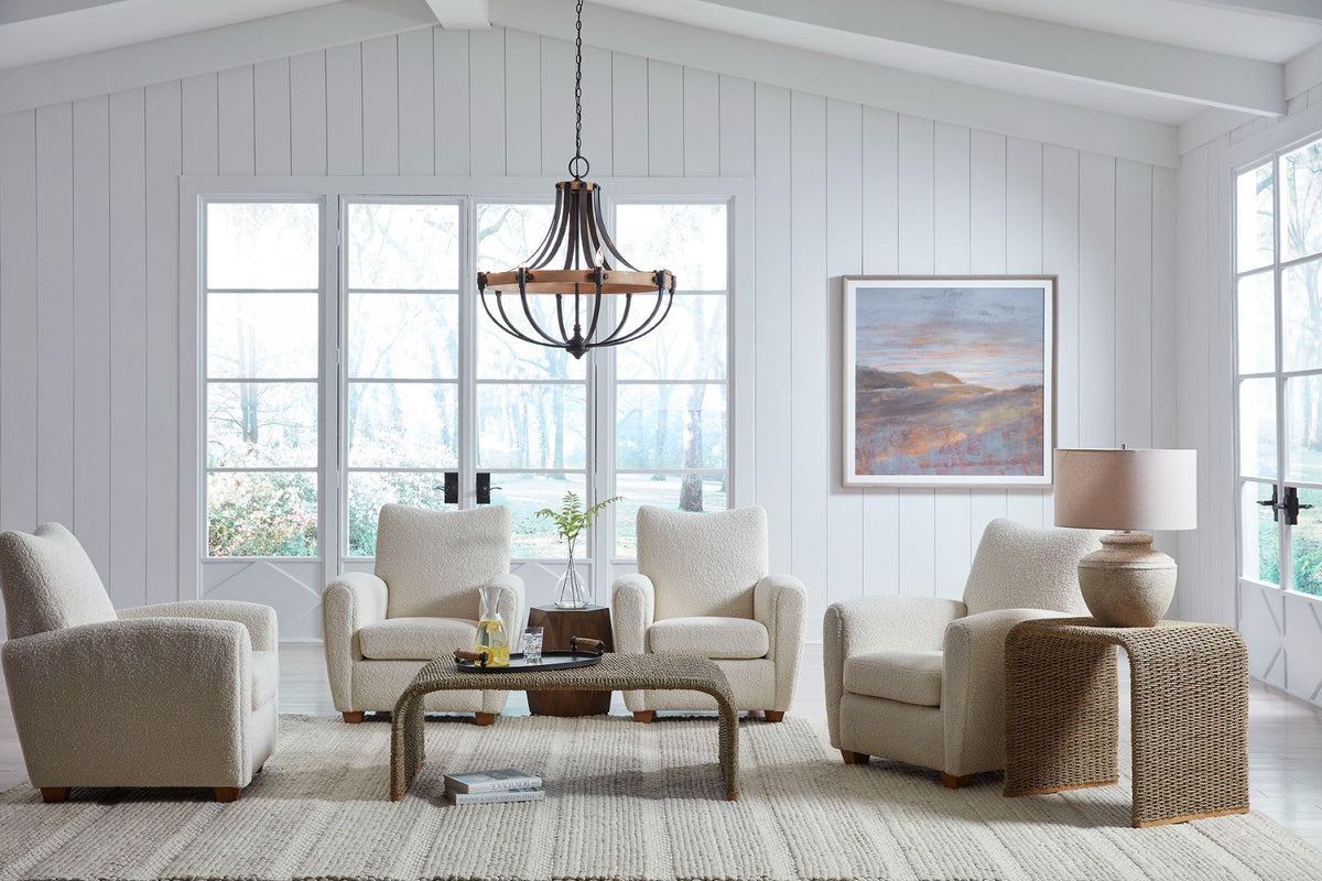 Volker Honey Geometric Accent Table