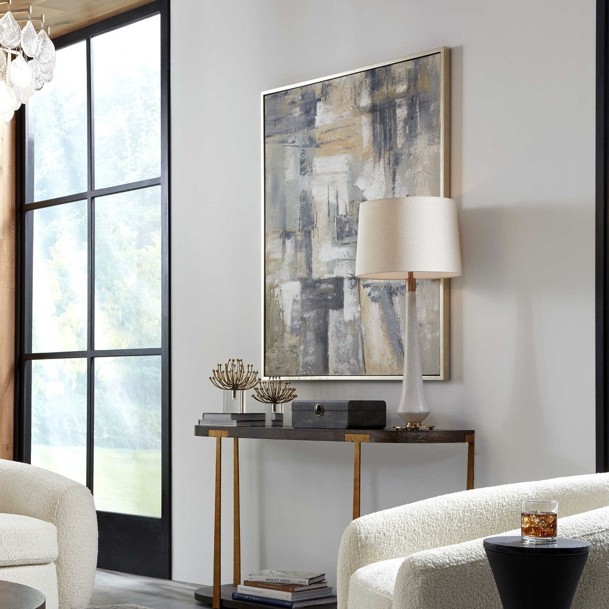 Intuition Hand Painted Abstract Canvas