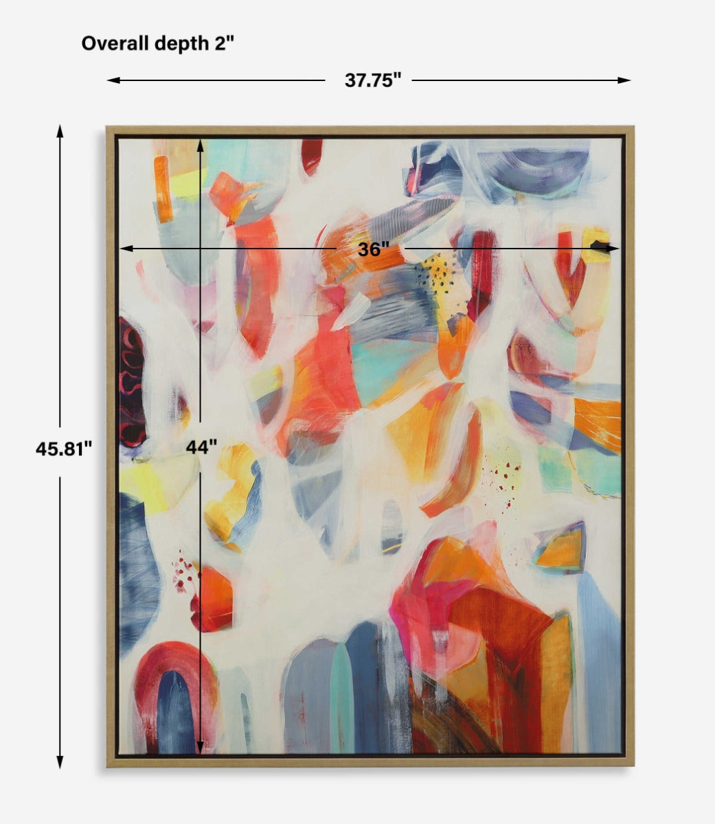 Reawaken Framed Abstract Art