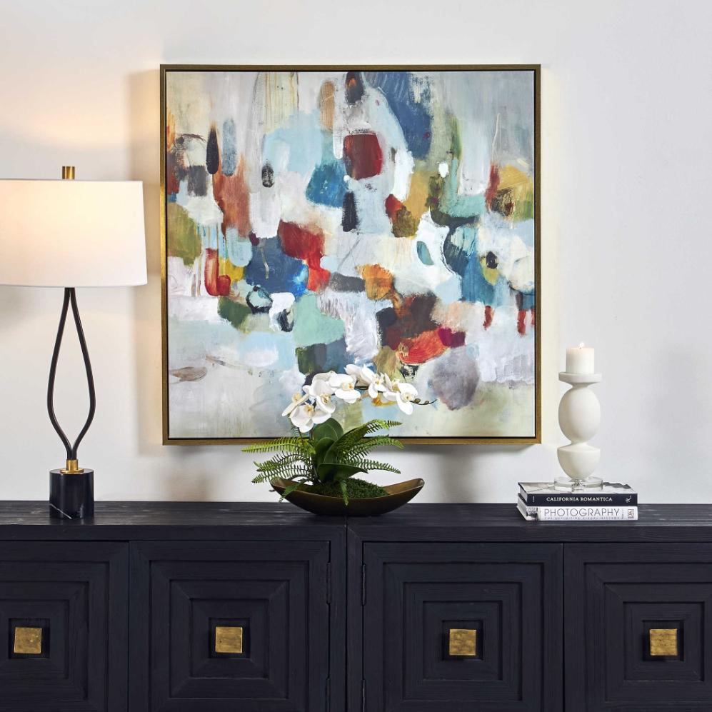 As We Say Framed Abstract Art