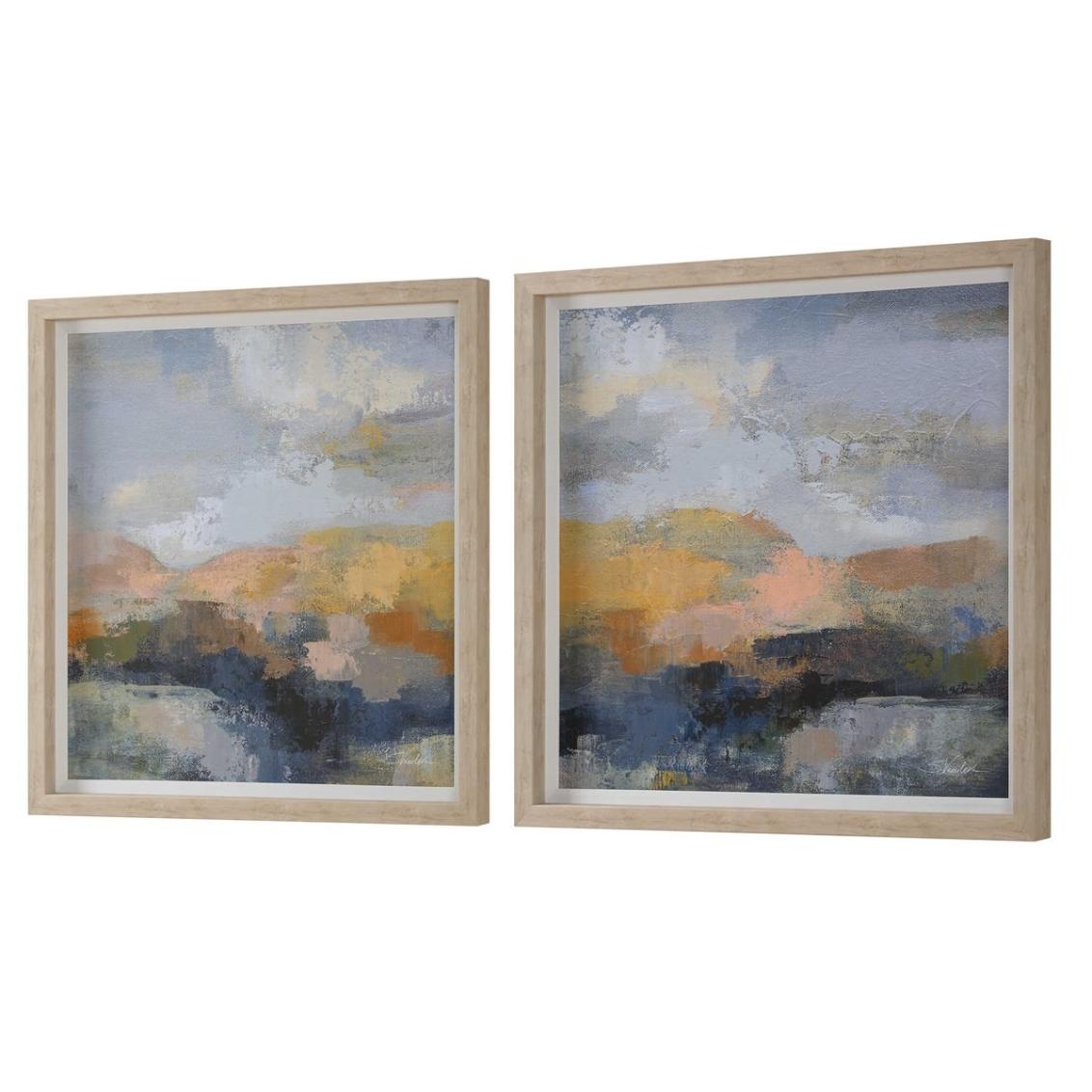 Dusk Framed Prints – Set of 2