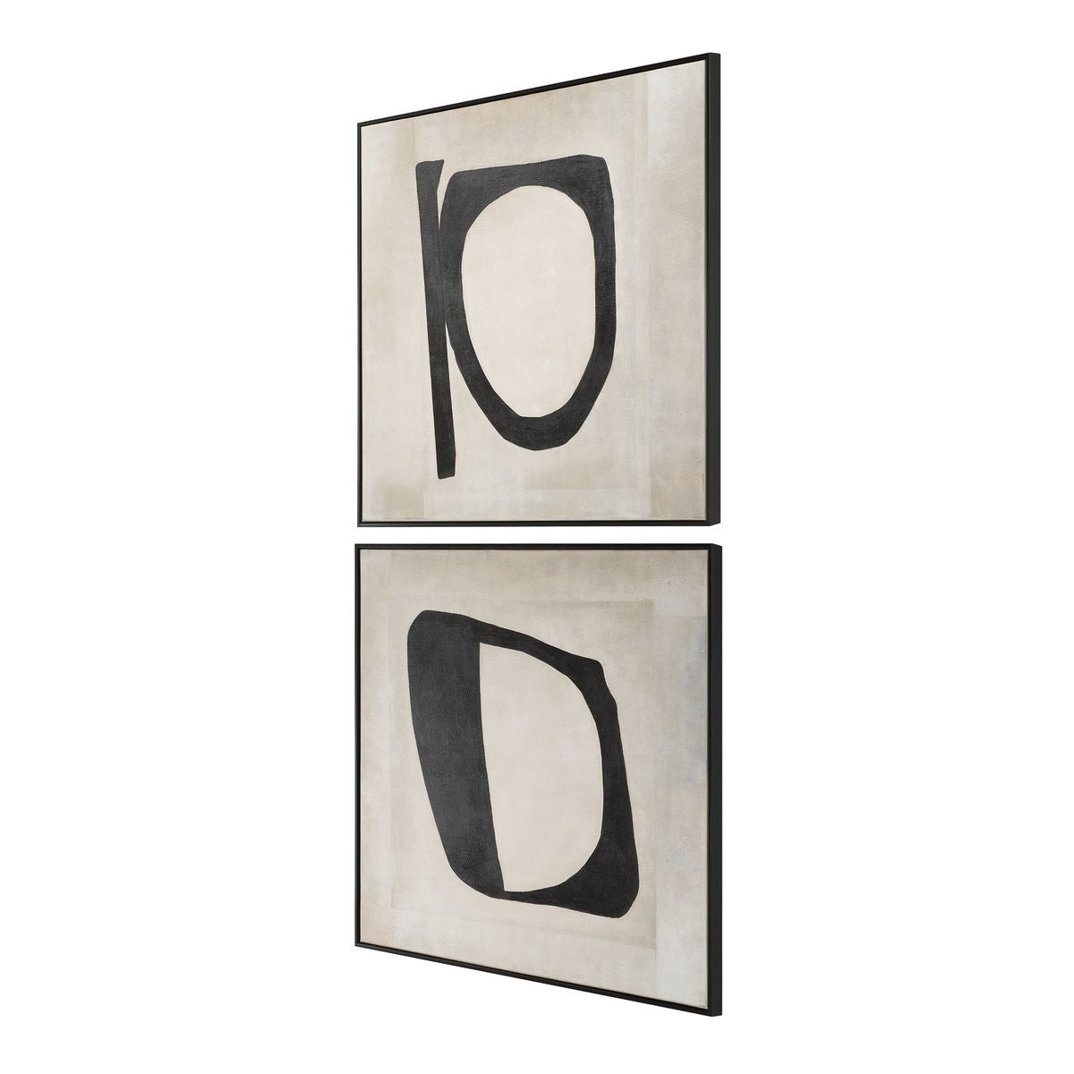 Characters Abstract Art – Set of 2
