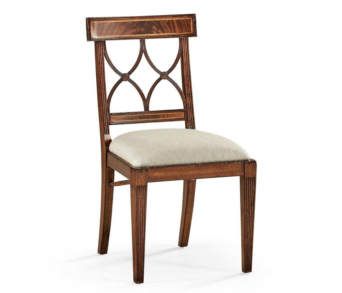 Georgian Dining Chair – Antique Mahogany, Skipper