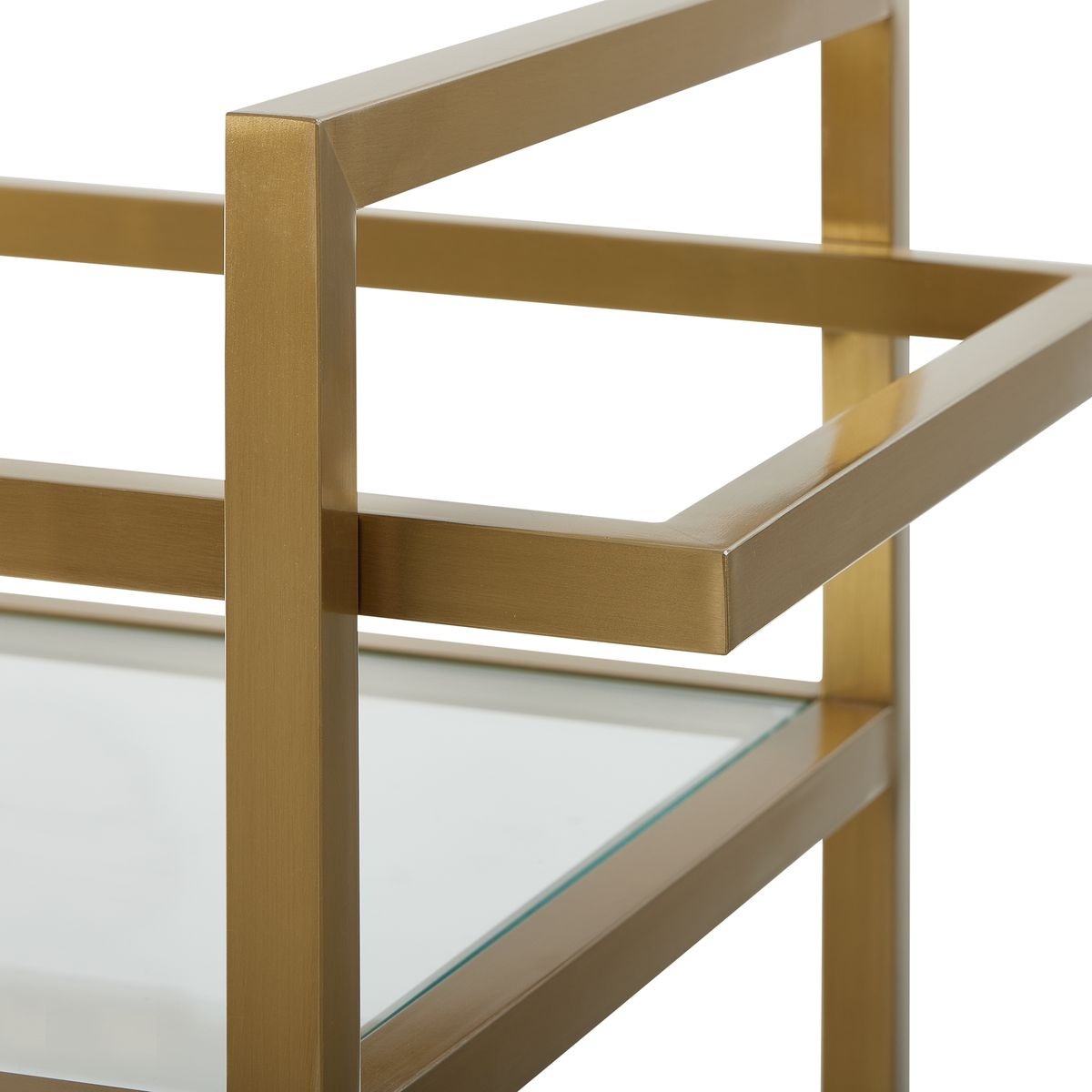 Erena Brass Bar Cart