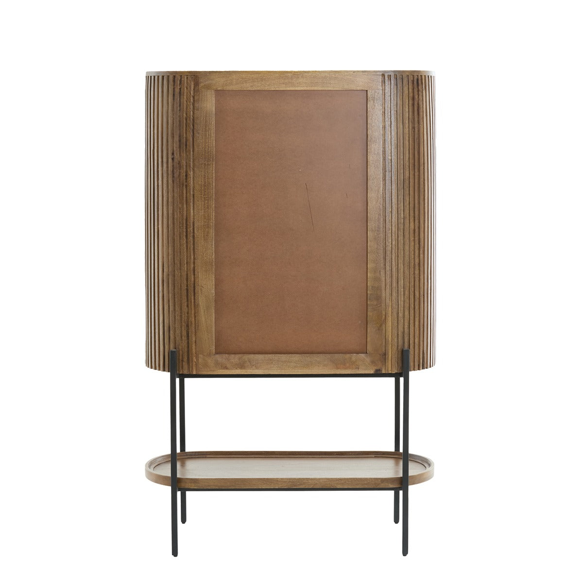 Dumosi tall cabinet dark brown