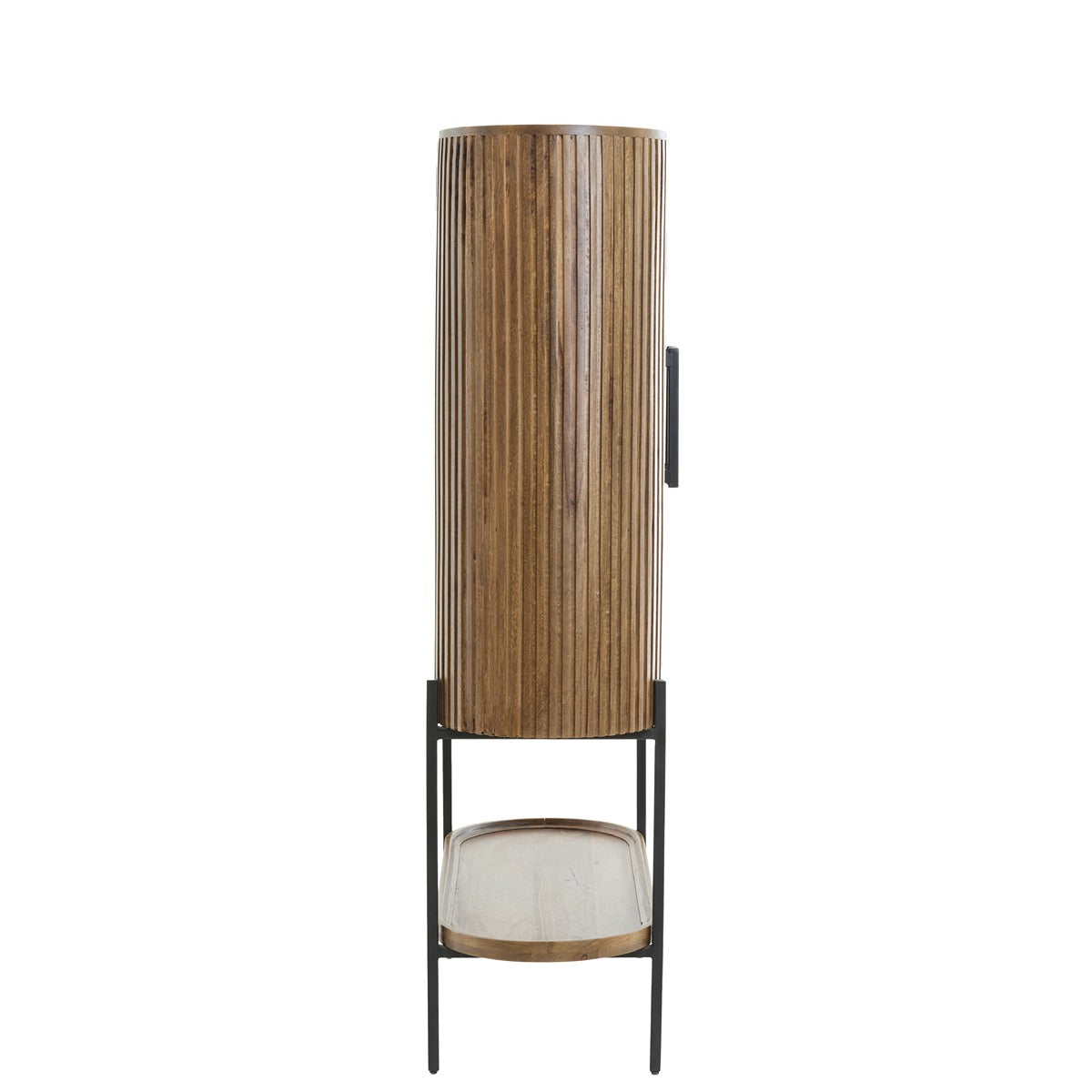 Dumosi tall cabinet dark brown