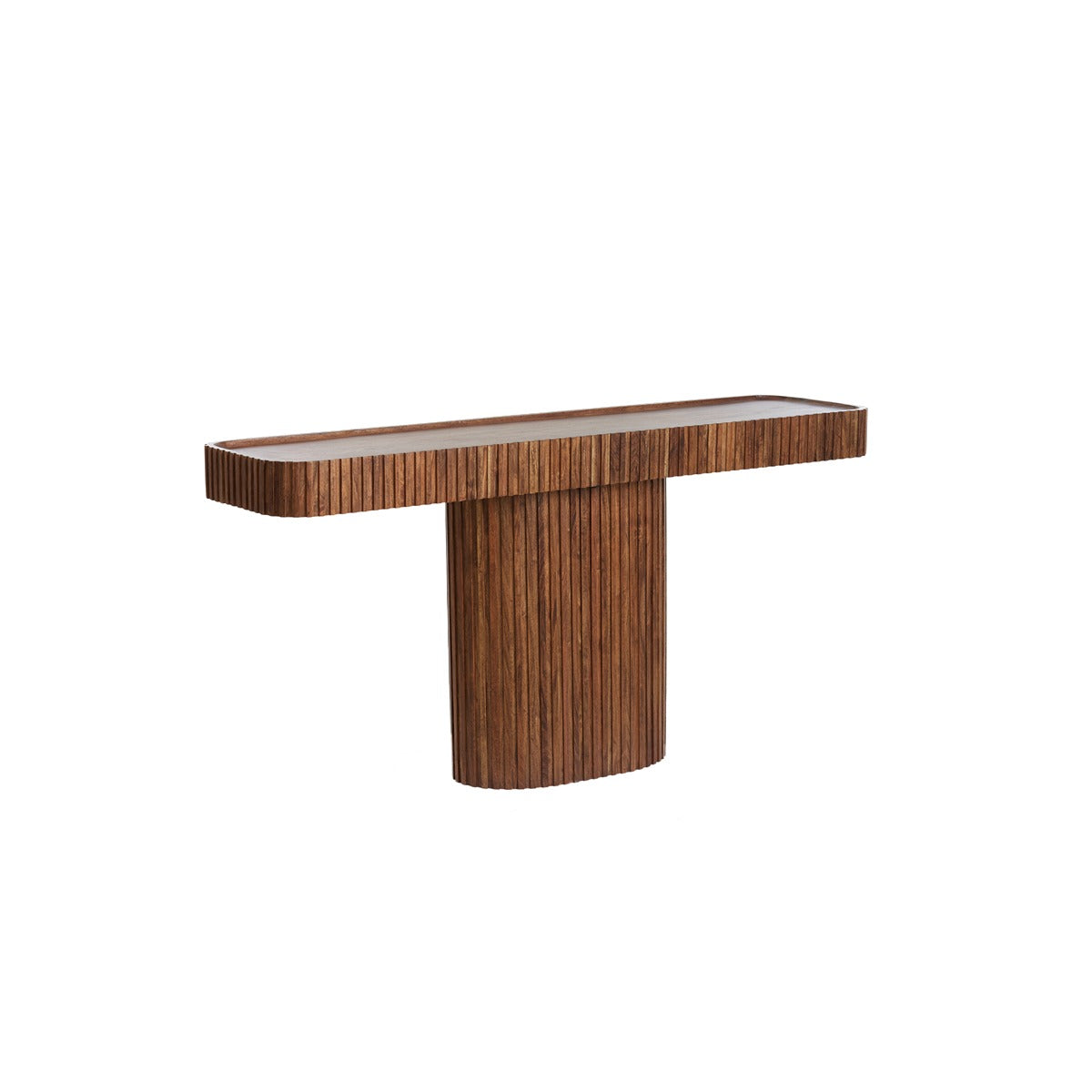 Kioto acacia console table brown