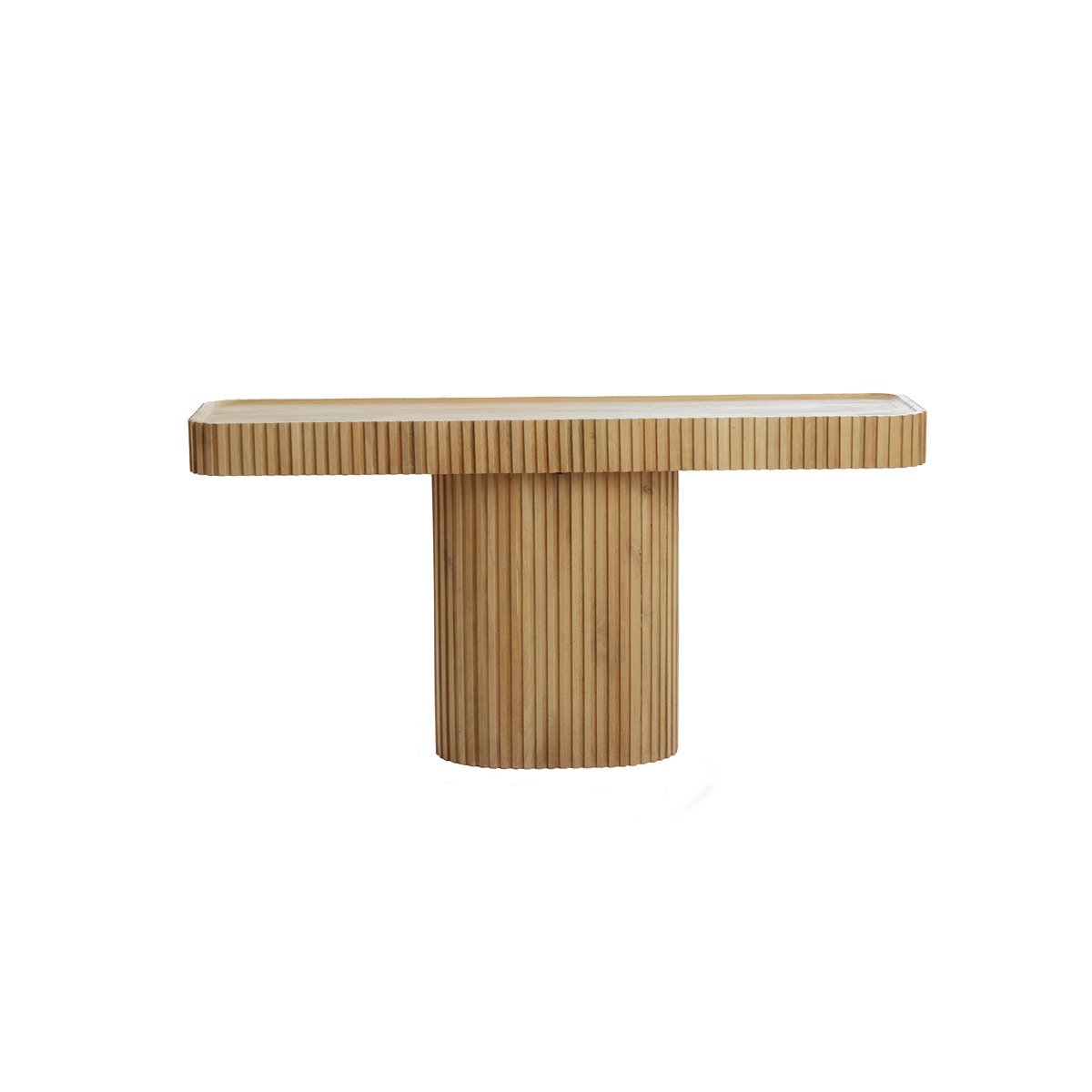 Kioto mango wood console table natural