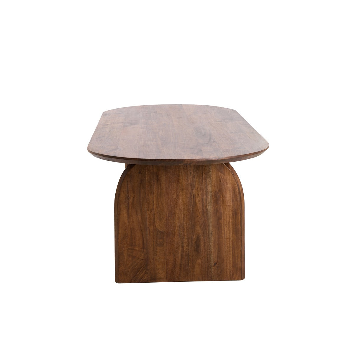 Indore acacia oval dining table