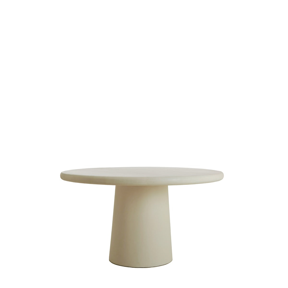Kulona round dining table beige