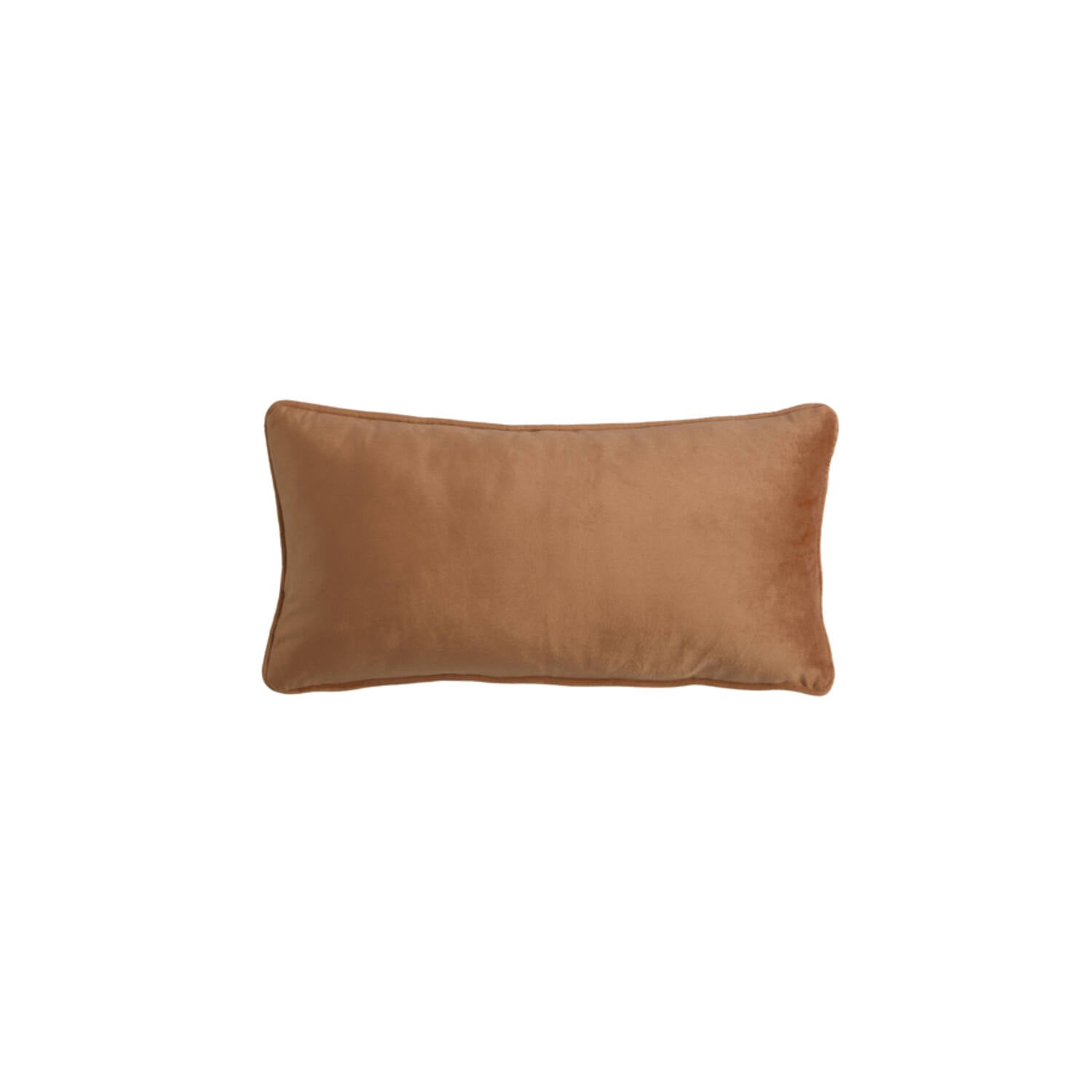 Lumbar Velvet Cushion – Dusky Rose, 60 × 30 cm