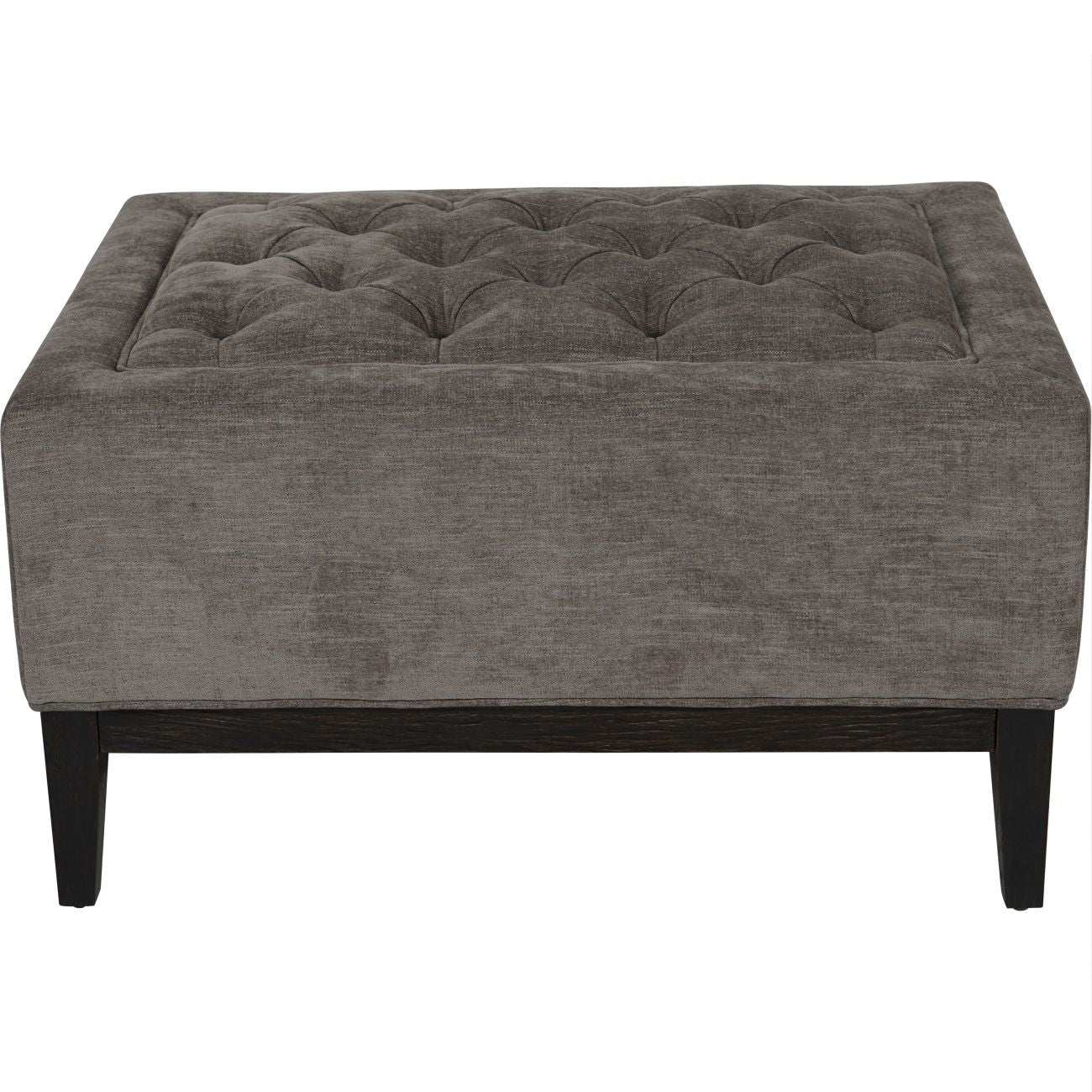 Promotion – Theodore Buttoned Stool in Warm Grey