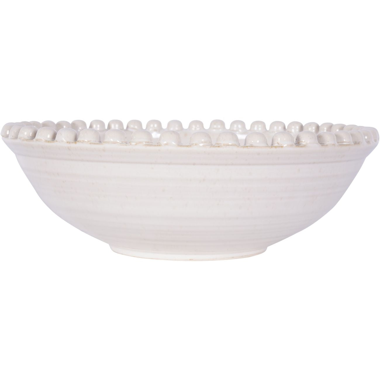Promotion – Mediterranean Reactive Glaze Ceramic Bowl Cream
