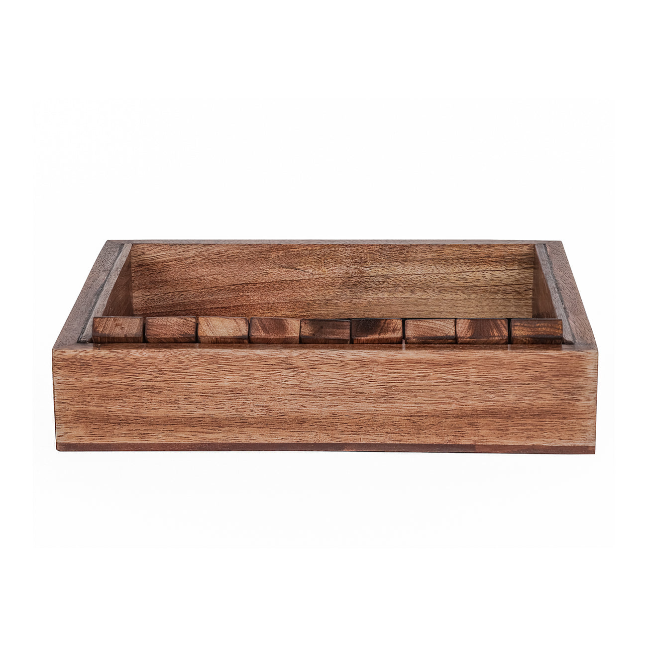 Pryce Mango Wood Shut The Box Game