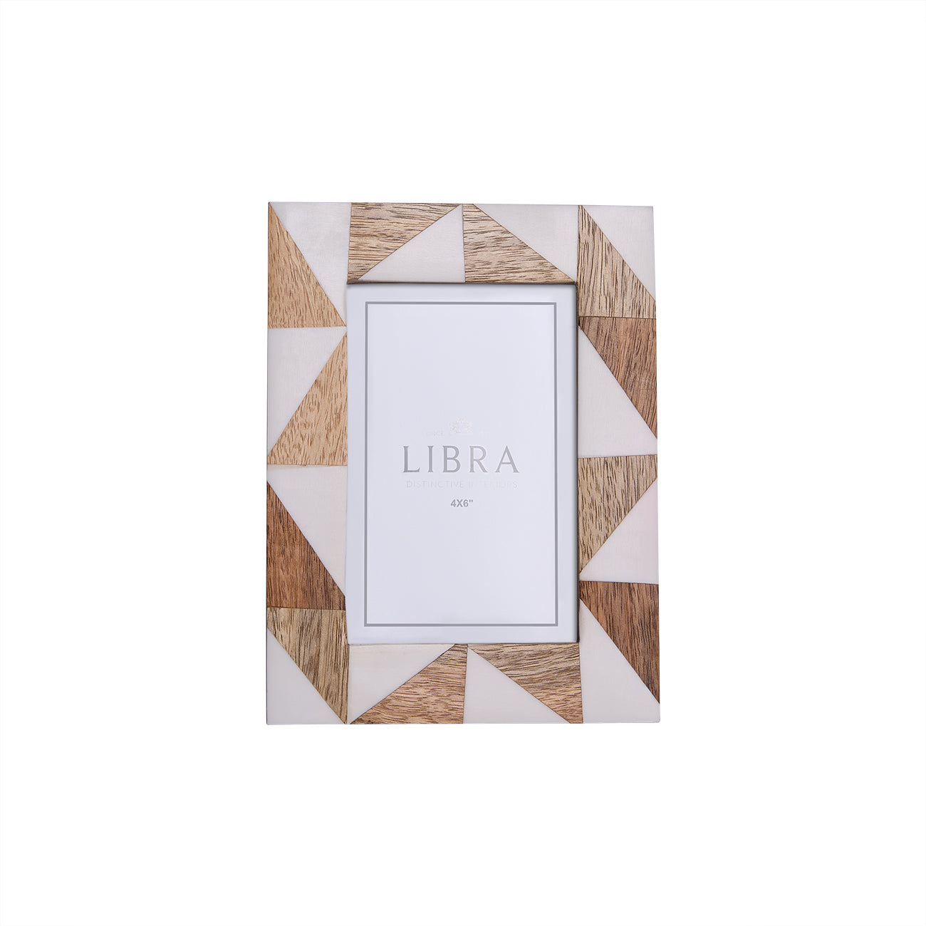 Geometric Resin Photo Frame 4×6
