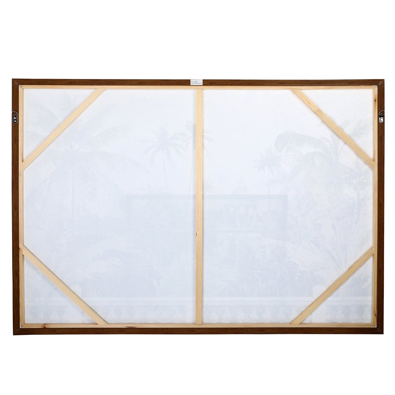 Vintage Lake Framed Canvas Wall Art 100x140cm