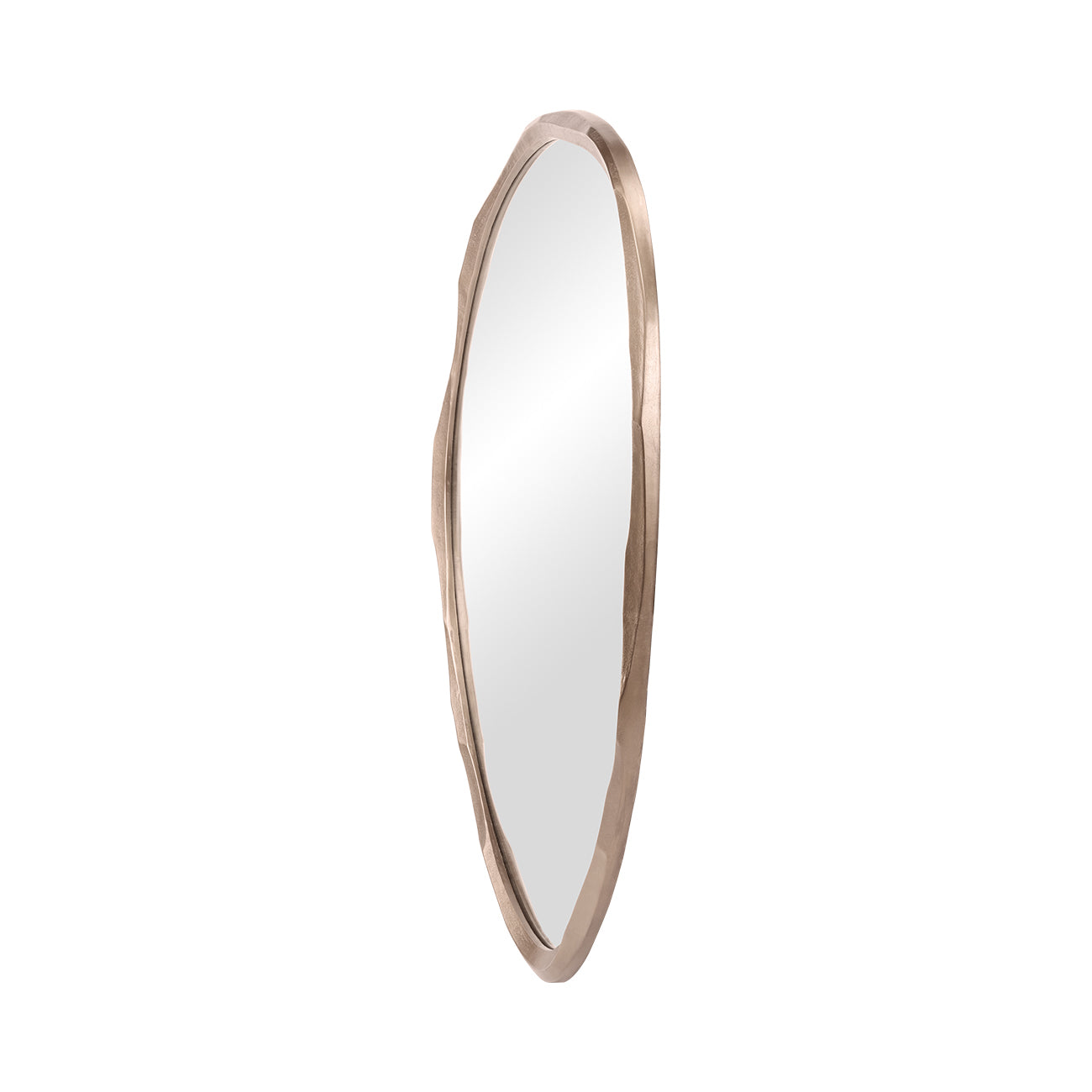 Telby Antique Brass Aluminium Mirror 130x100cm
