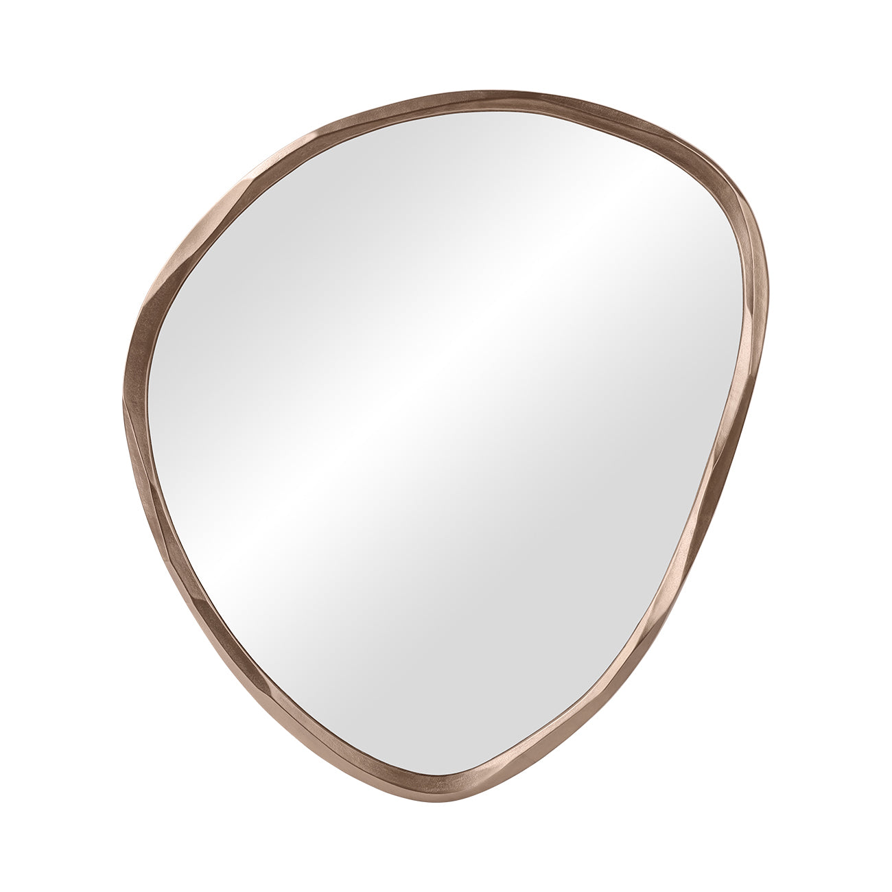 Telby Antique Brass Aluminium Mirror 130x100cm