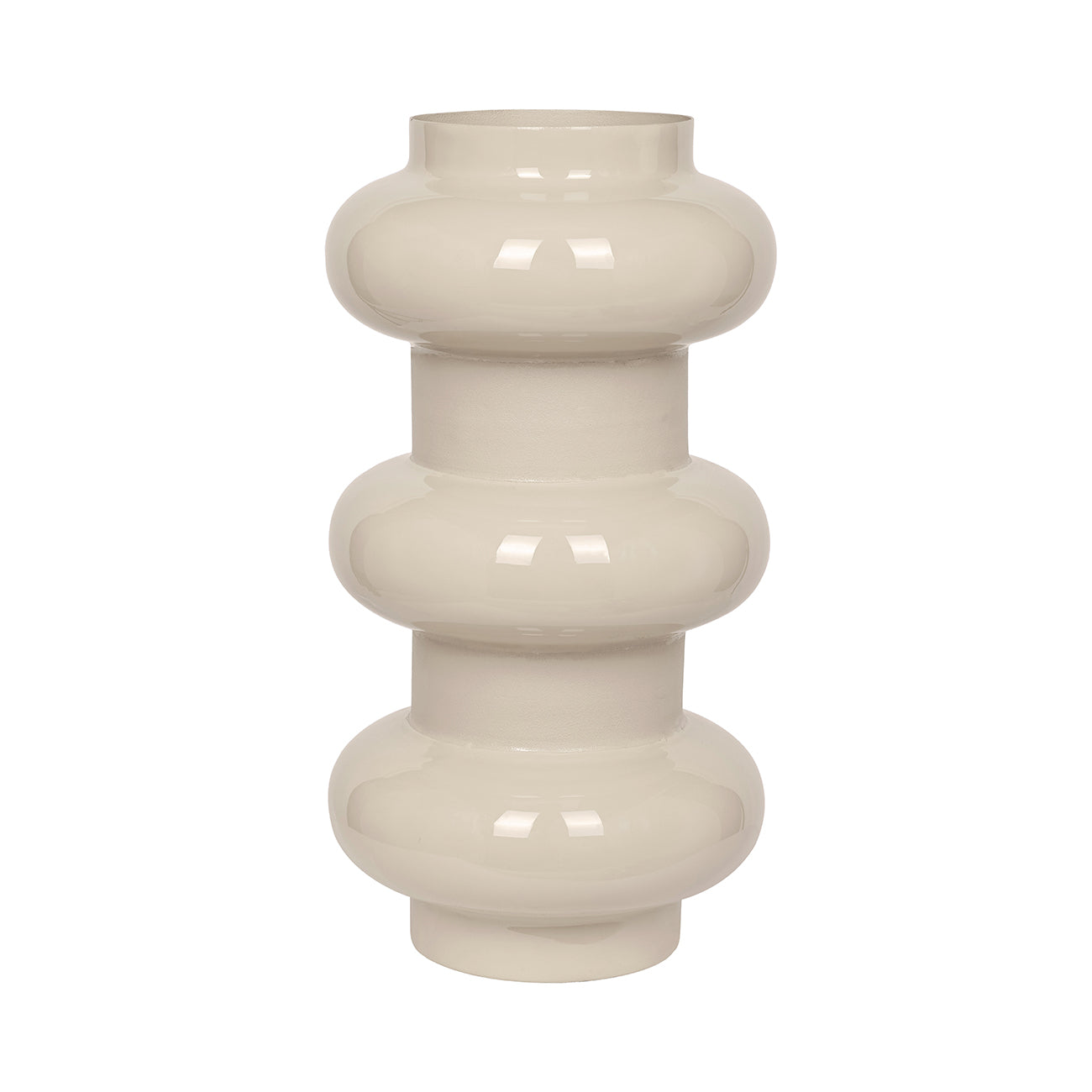 Ovolo Enamel Iron Vase Medium