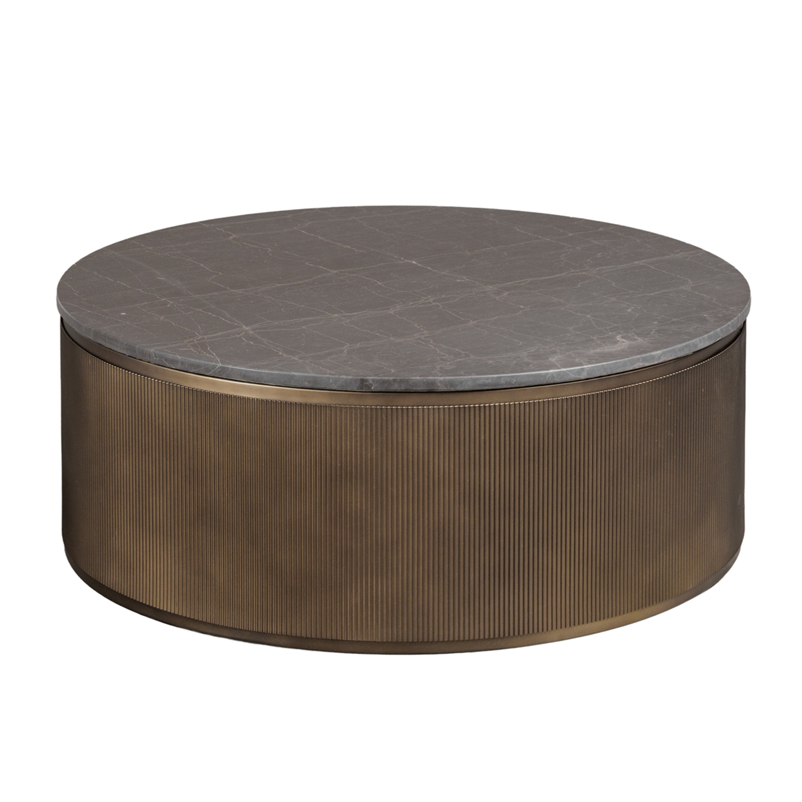 Belvedere Royal Gold Set of 2 Nesting Coffee Tables
