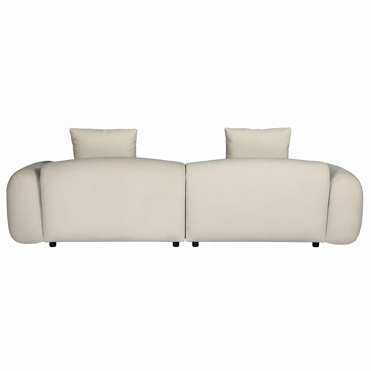 Limewood 3 Seater Sofa in Warm Stone Velvet