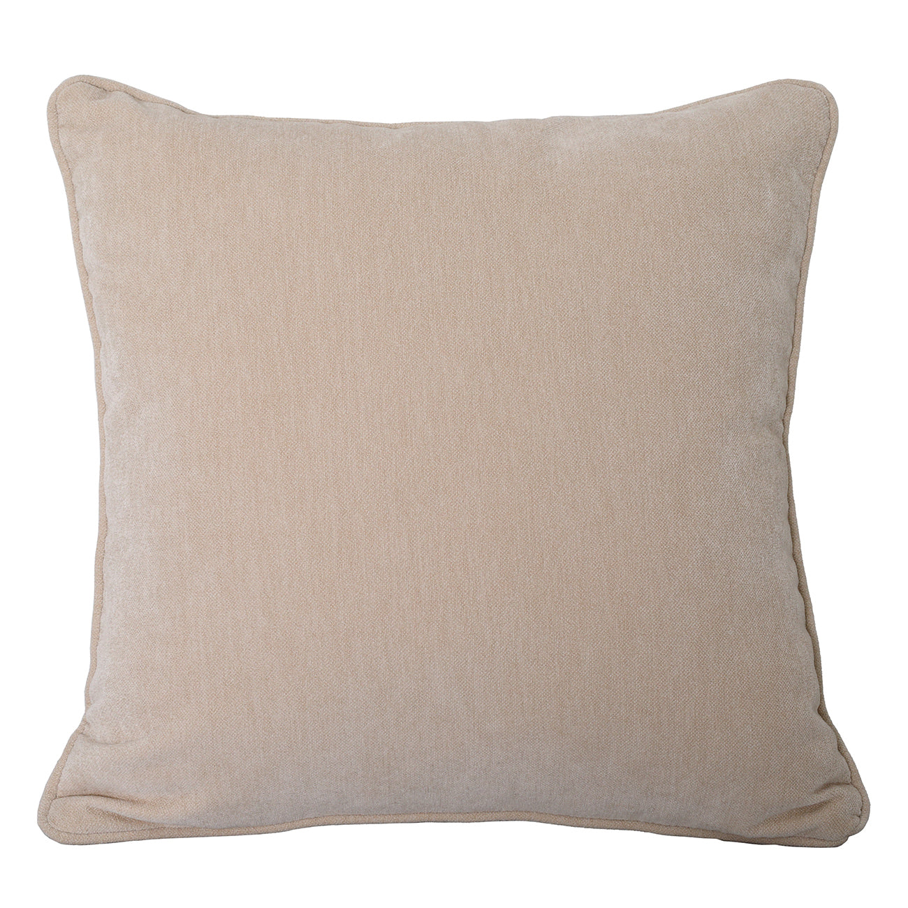 Eden Cushion in Warm Stone Velvet 47x47cm