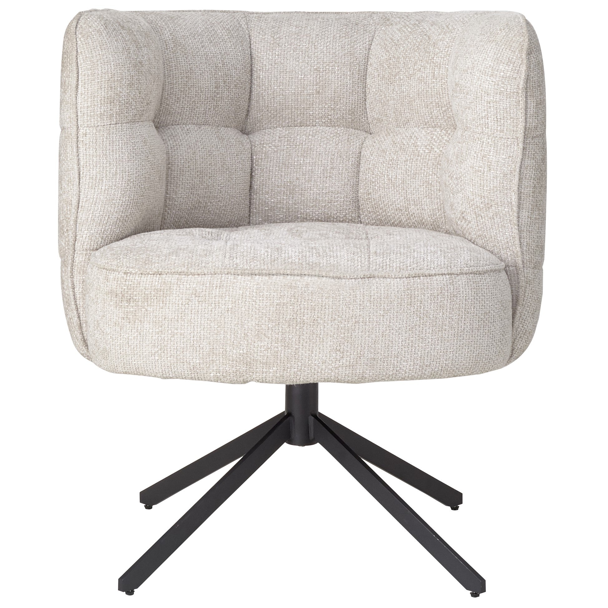 Odin cream tall shell-back dining chair