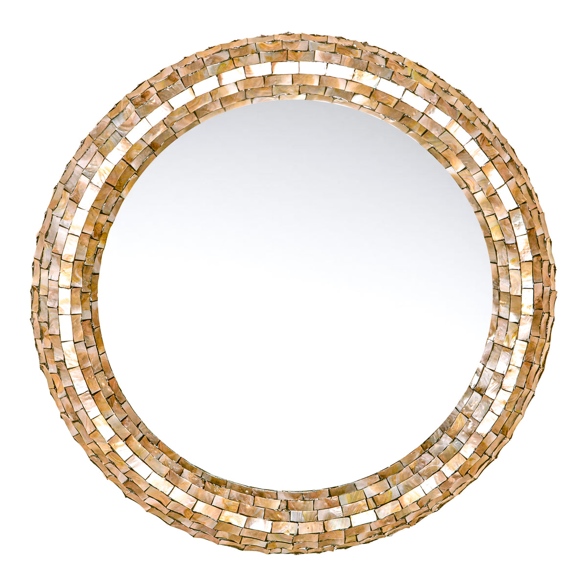 Chelsae cream hand-finished mdf mirror