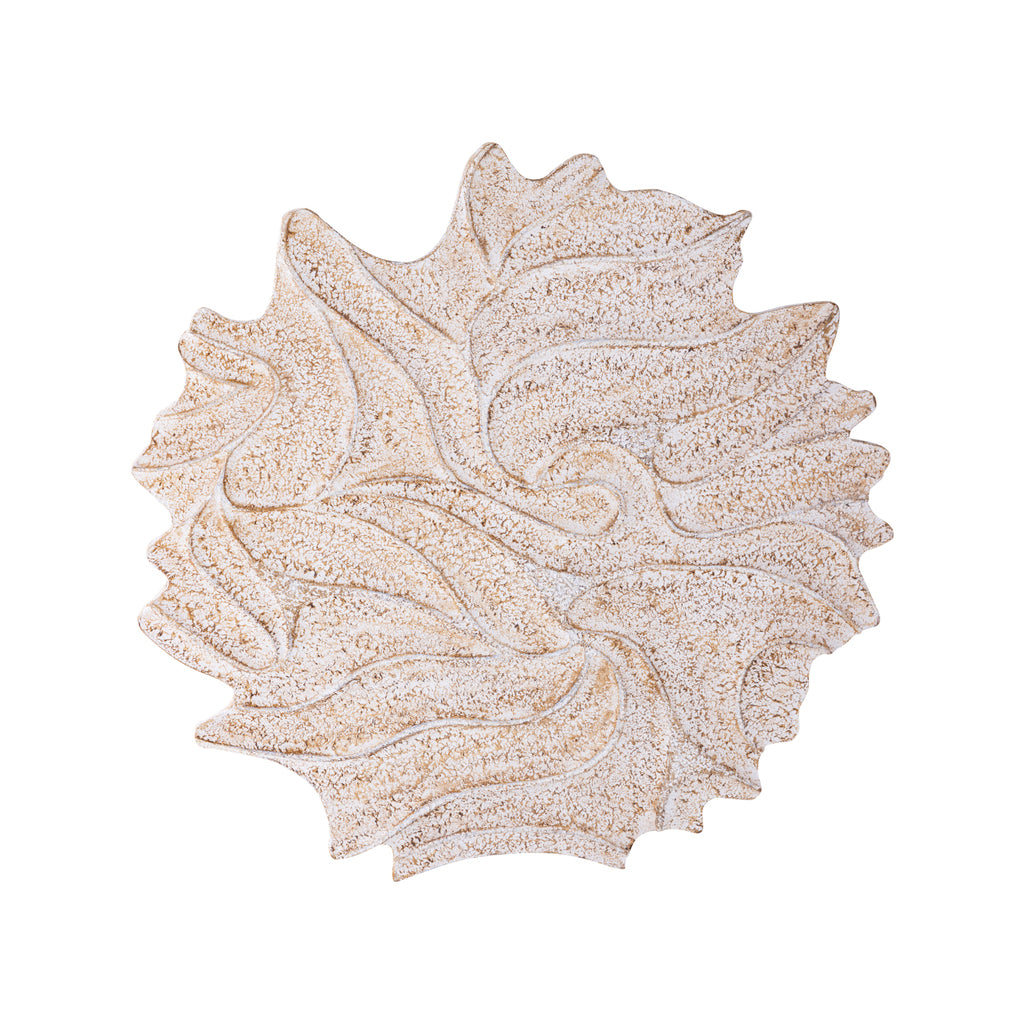 Ceanna cream hand-finished mdf wall panel
