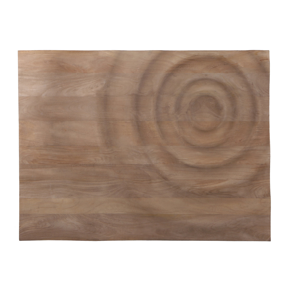Mattin natural mango wood relief wall panel
