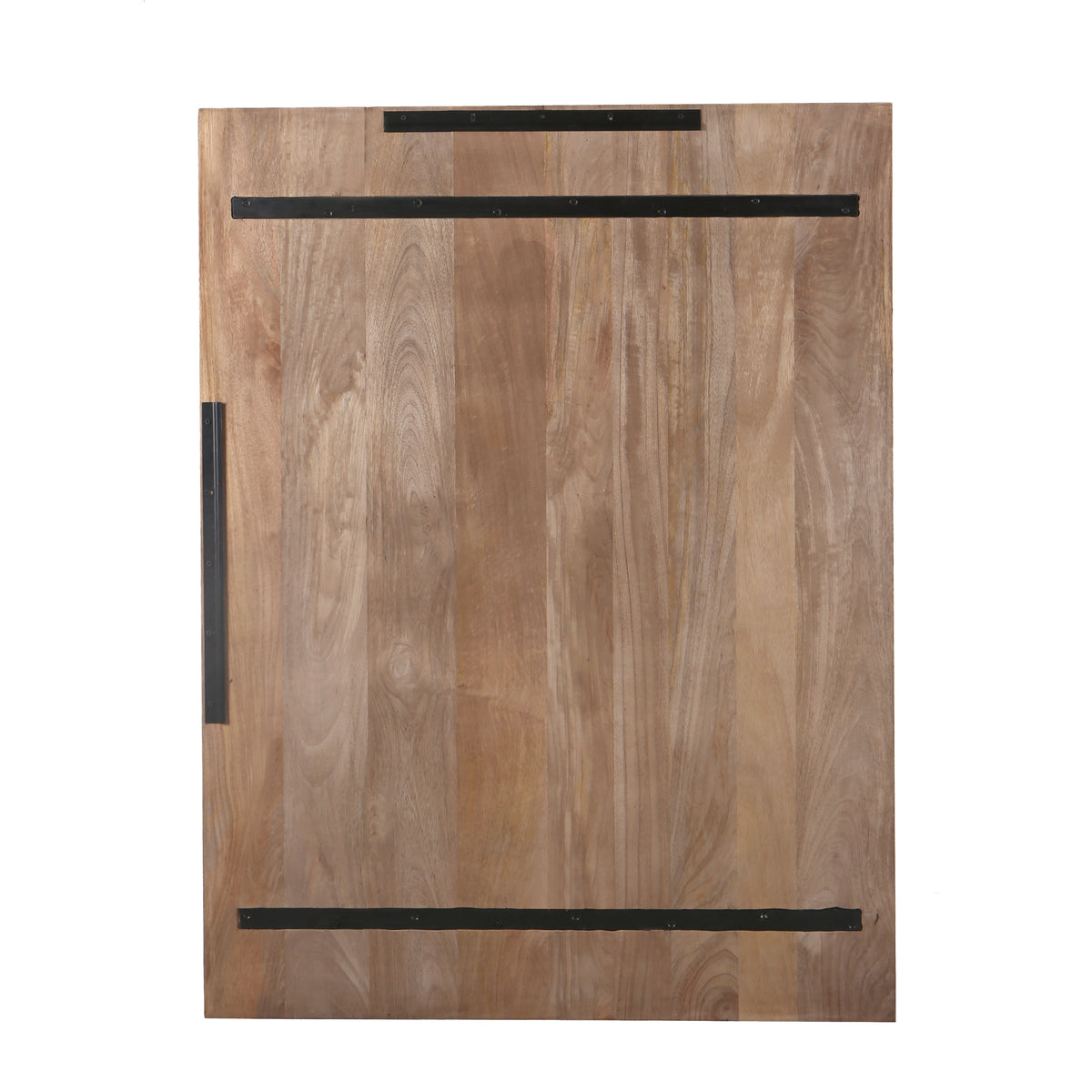 Mattin natural mango wood relief wall panel