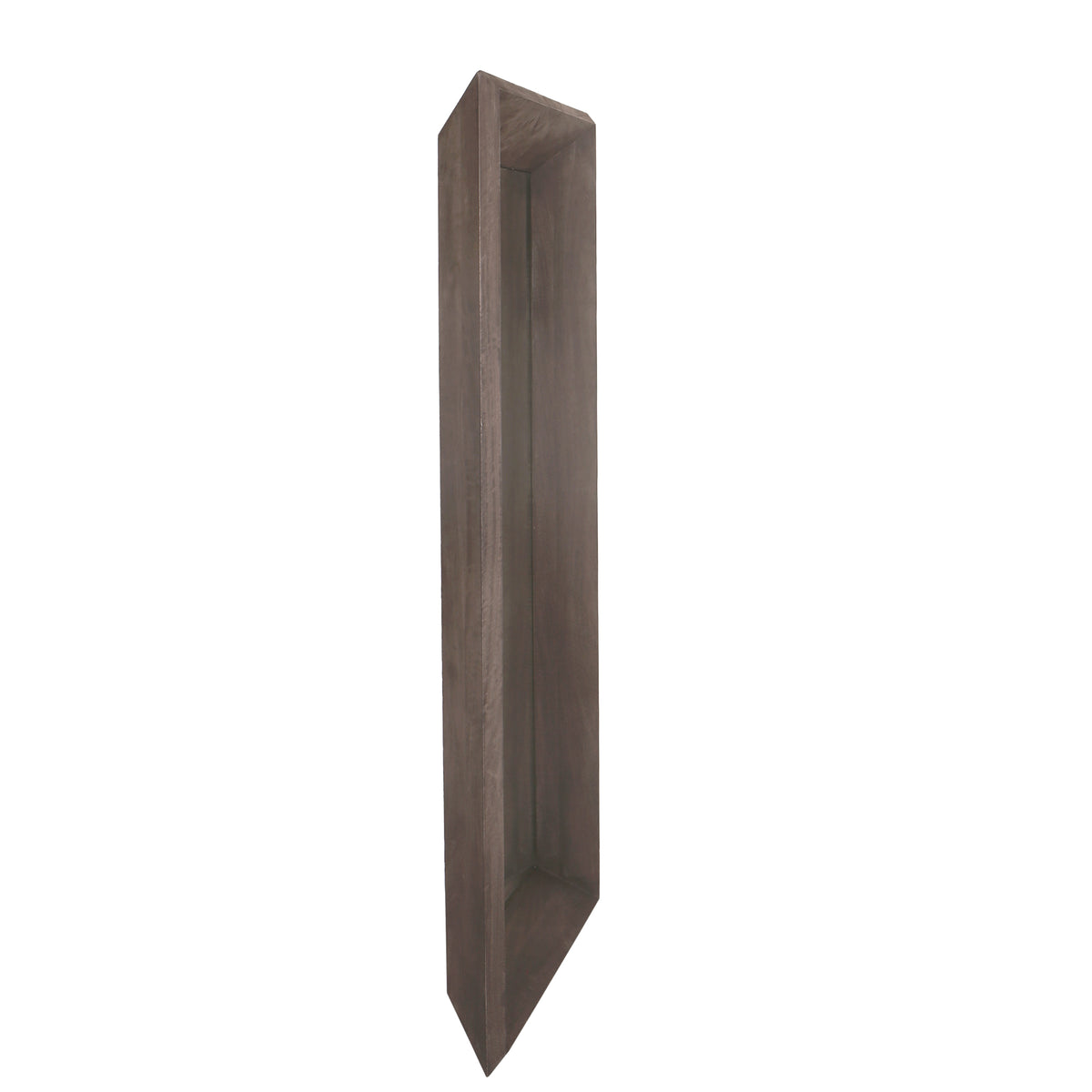 Nicka brown mango wood rectangle mirror, tall