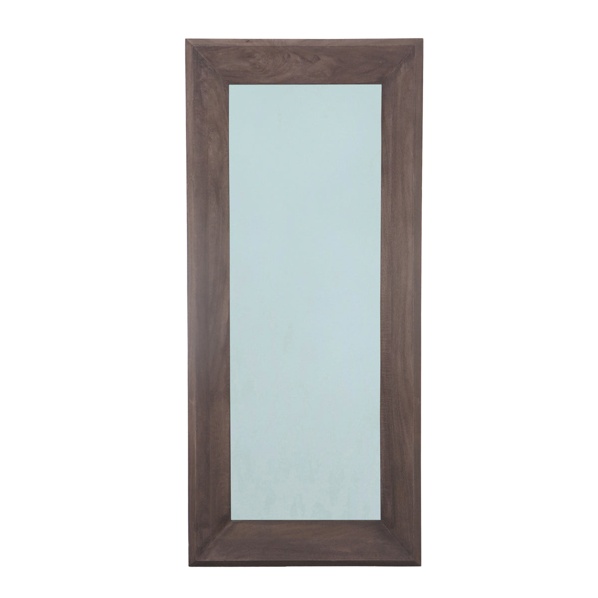 Nicka brown mango wood rectangle mirror, tall