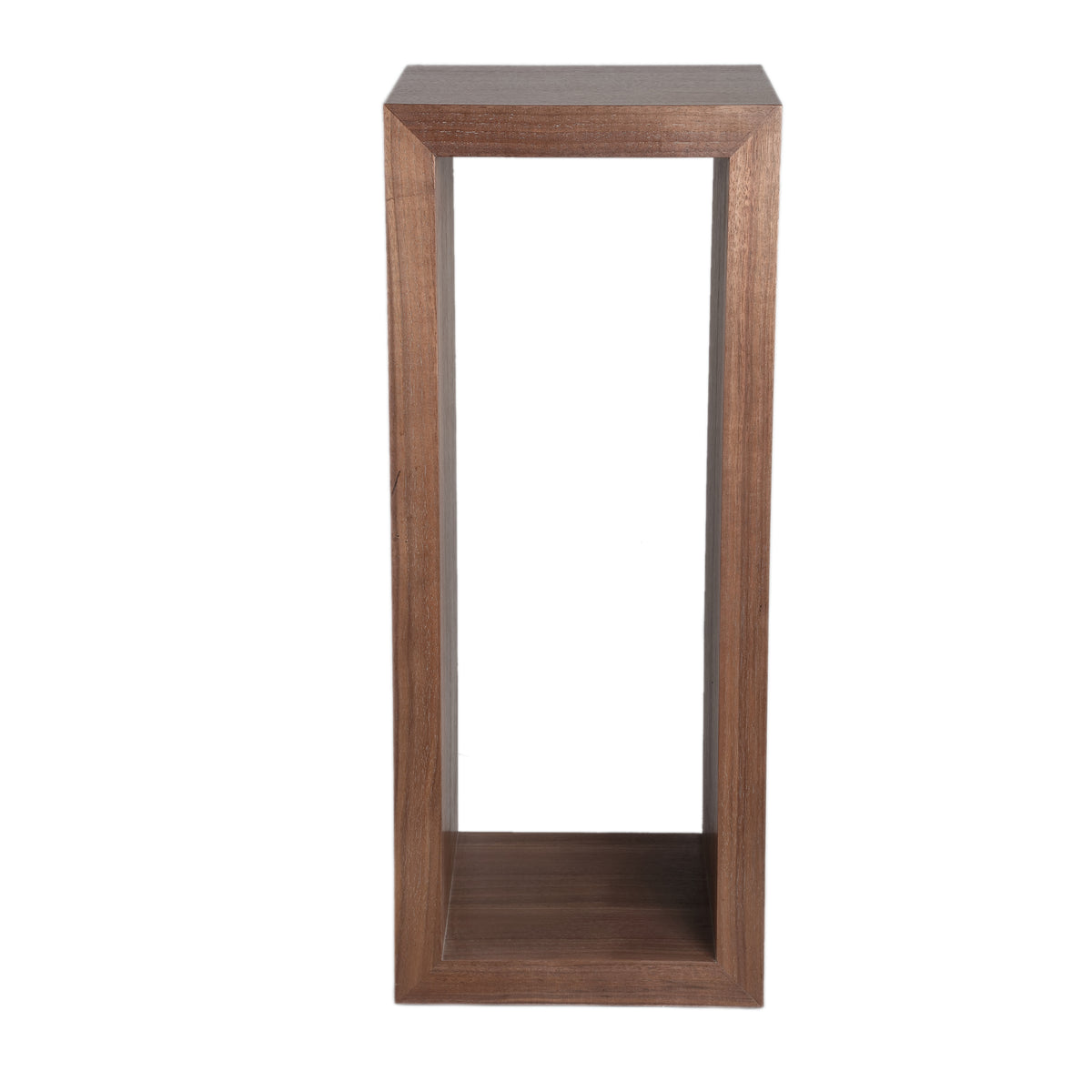 Tiess natural wooden veneer open pedestal
