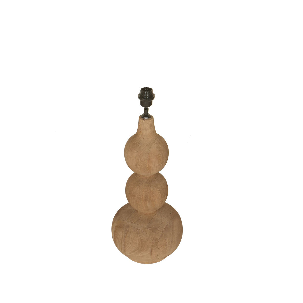 Altus natural mango wood table lamp base