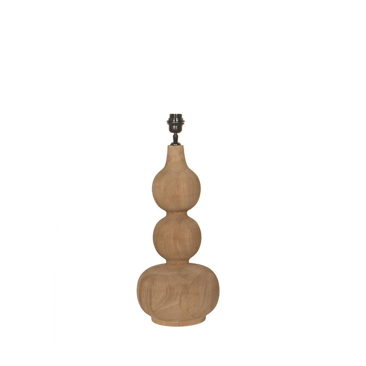 Altus natural mango wood table lamp base