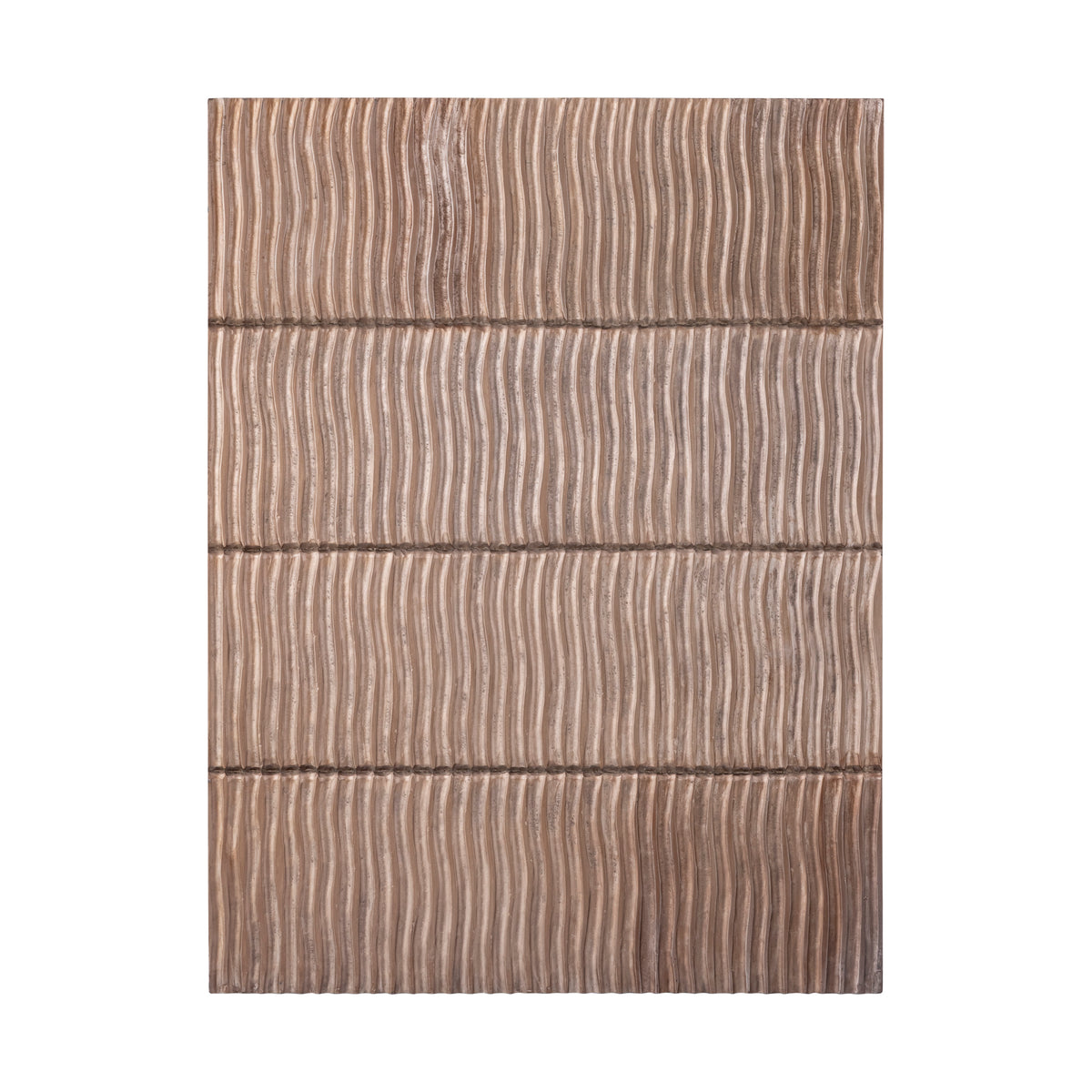 Seline bronze wavy stripe wall panel, small