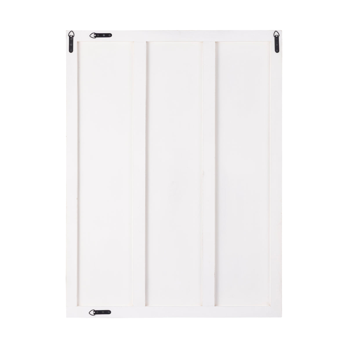 Seline white wavy stripe wall panel, small