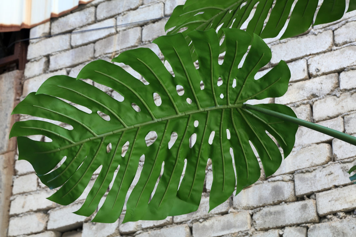Faux monstera tree, extra large