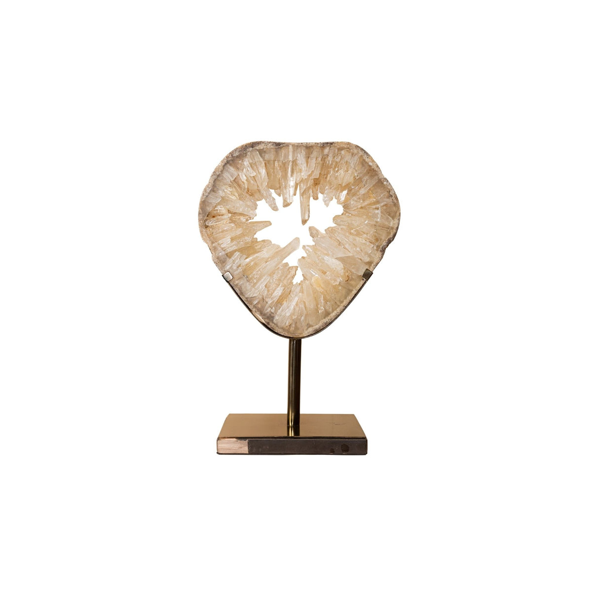 Jaso natural quartz mineral sculpture