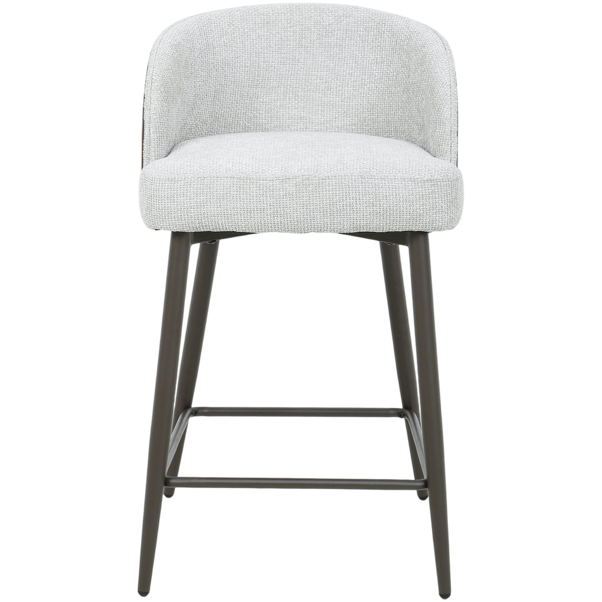 Bosca cream upholstered bar stool