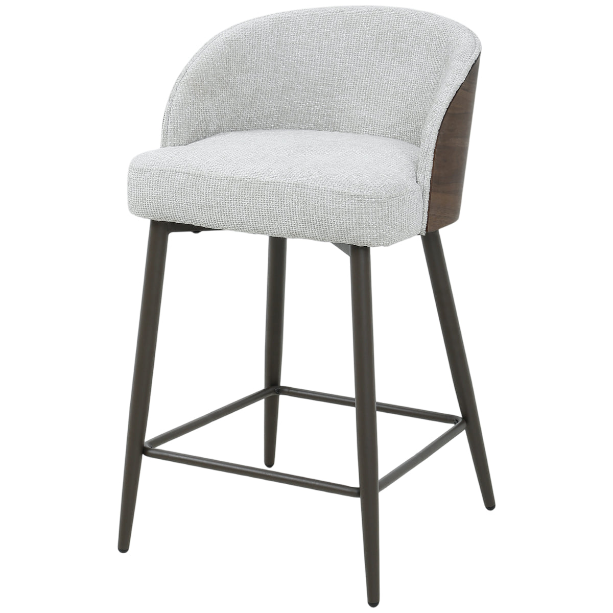 Bosca cream upholstered bar stool