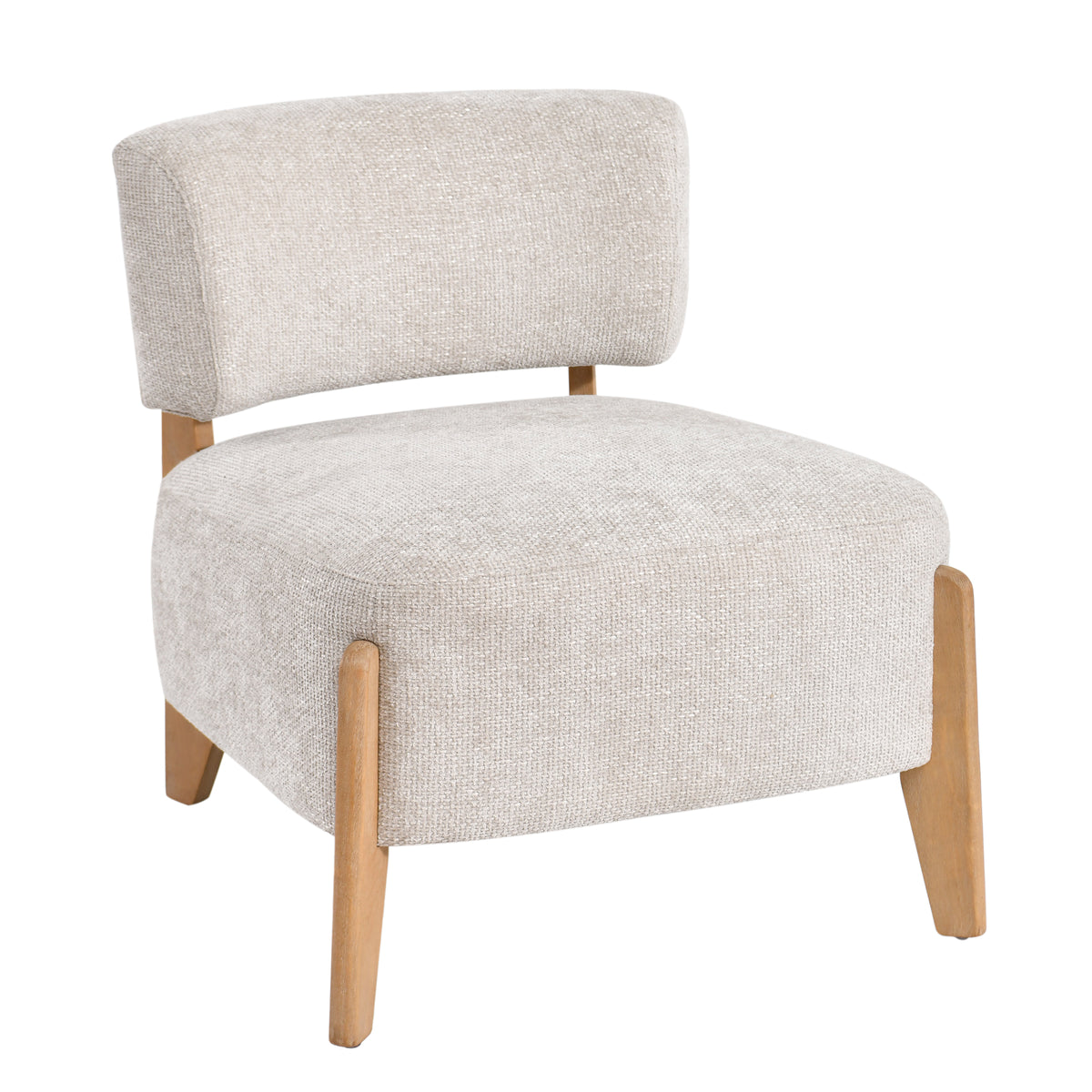 Vale cream upholstered armchair