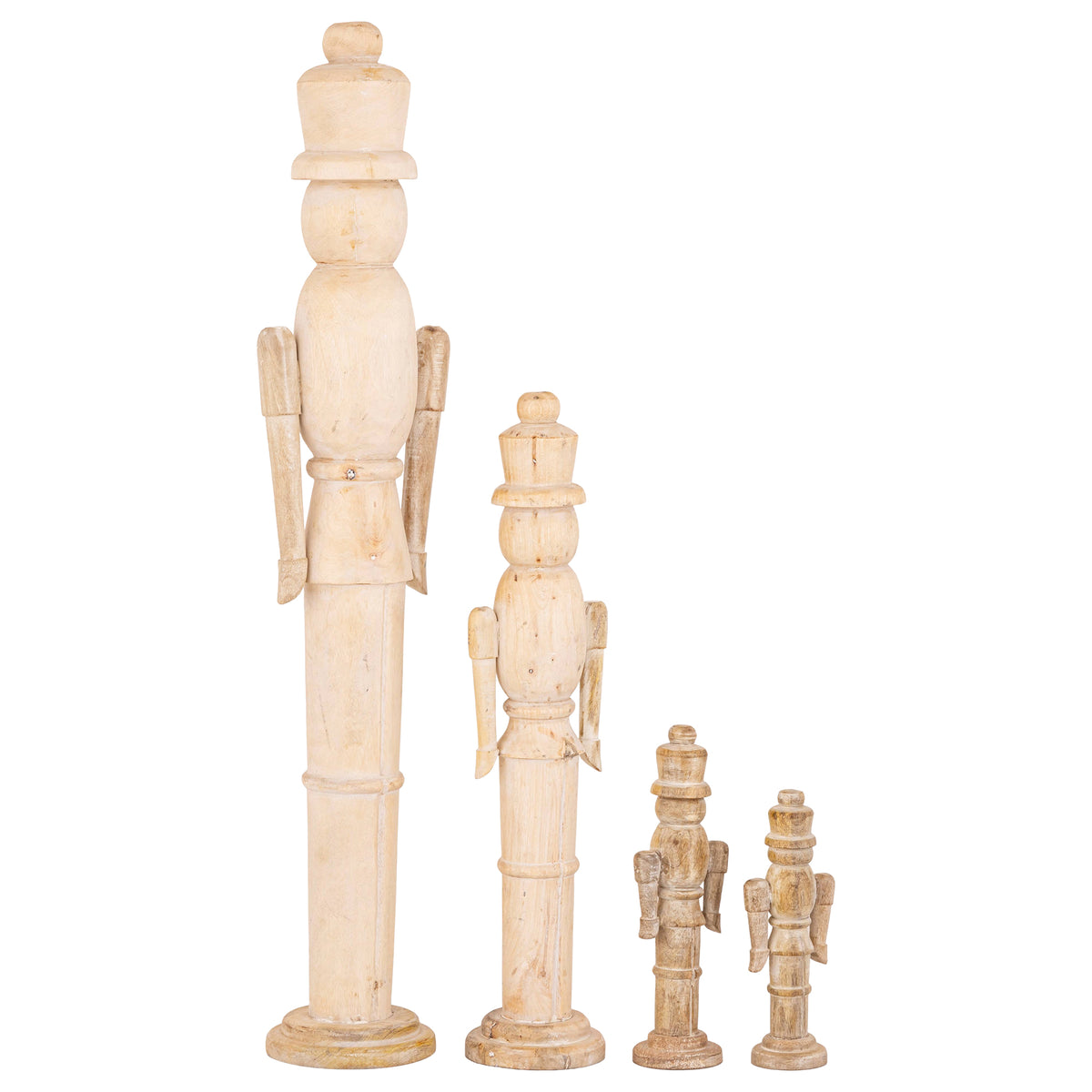 Marya dove mango wood nutcracker statue, extra large